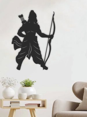 JD 009 - Shree Ram metal wall art