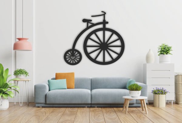 JD 010 - Vintage cycle metal wall art