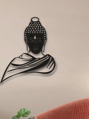 JD 011 - Buddha metal wall art