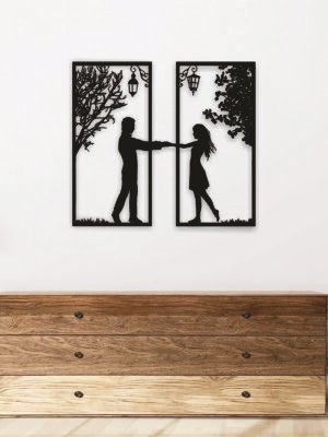 JD 012 - Decor love metal wall art