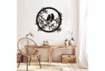 JD 016 - Two birds metal wall art