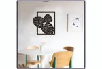 JD 019 - Three Leaves metal wall art