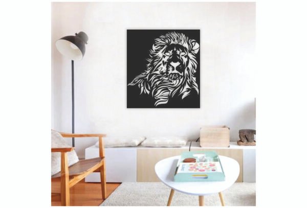 JD 020 - Tiger metal wall art