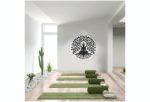 JD 022 - Meditating Buddha metal wall art