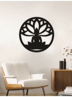 JD 024 - Serene buddha metal wall art