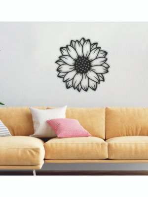 JD 026 - Sunflower metal wall art