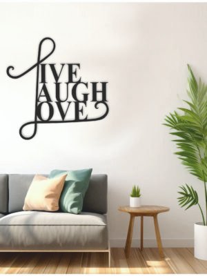 JD 0028 Happiness metal wall art