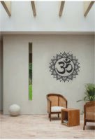 JD 0030 Divine Om metal wall art