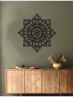 JD 0032 Mandala Metal wall art