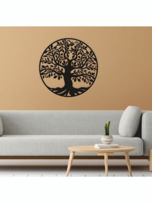 JD 0034 Immortal tree metal wall art