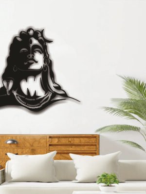 JD 007 - Adiyogi Shiva Metal wall Art